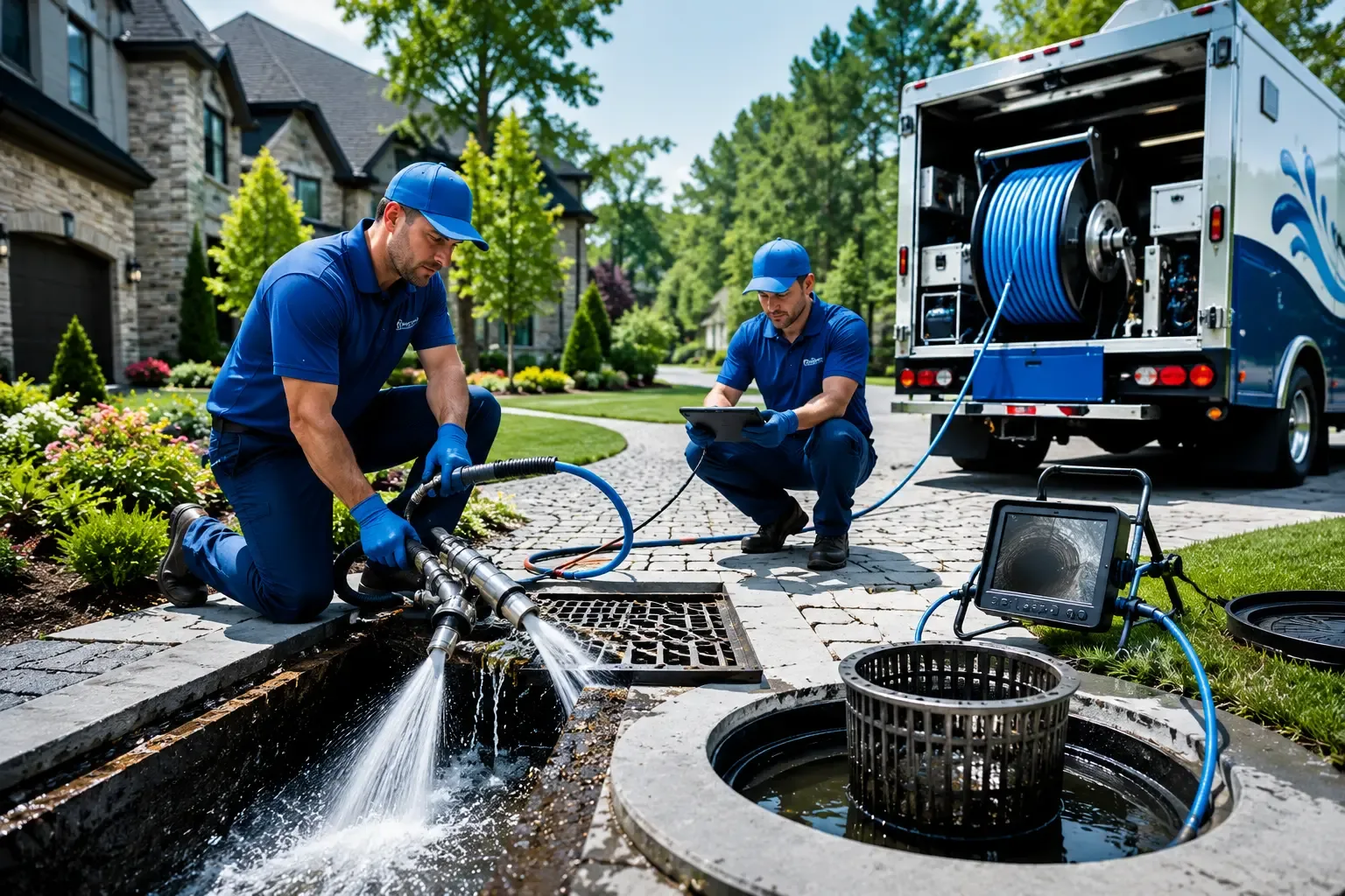 Local outdoor drain cleaning professionals in New Bedford, IL