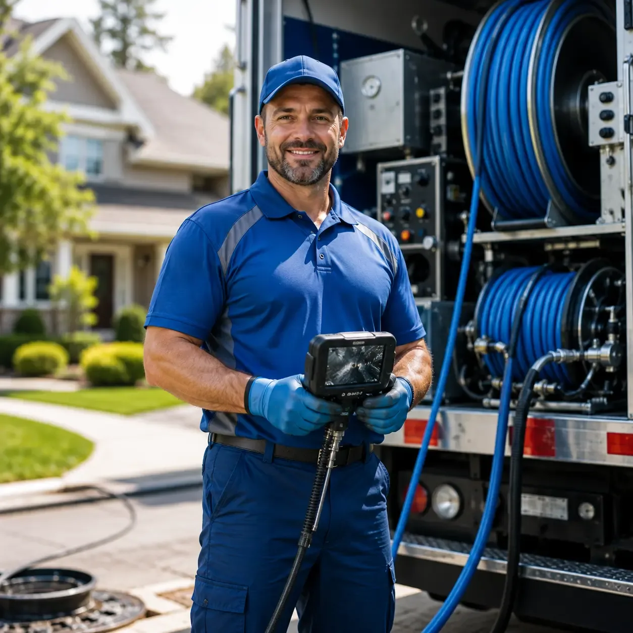 Local outdoor drain cleaning specialists in New Bedford, IL